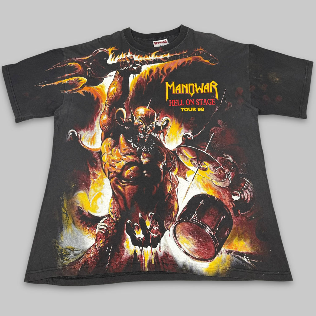 MANOWAR | ‘Hell on Stage AOP’ | 1998 | XL