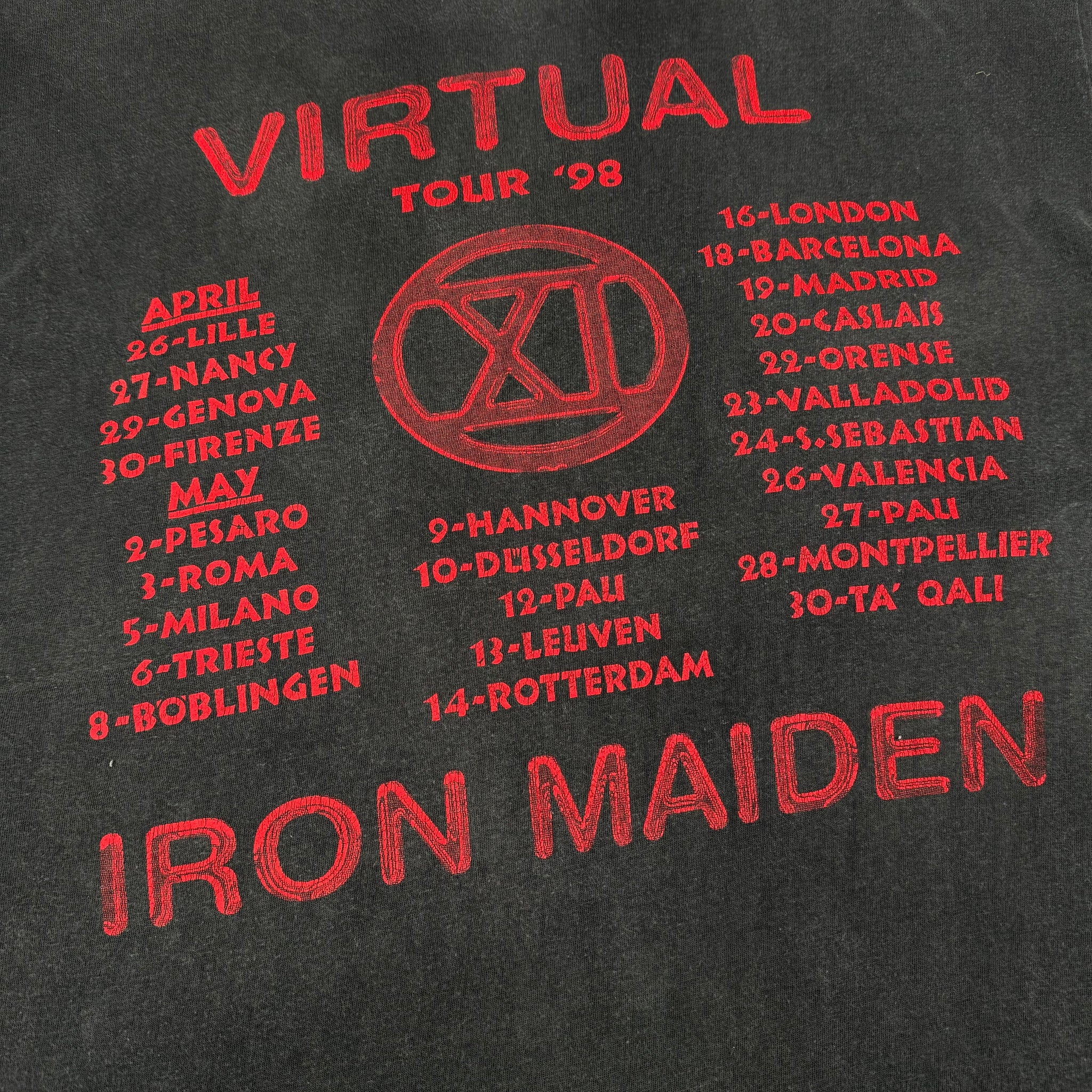 IRON MAIDEN | ‘Virtual XI Tour’ | 1998 | XL
