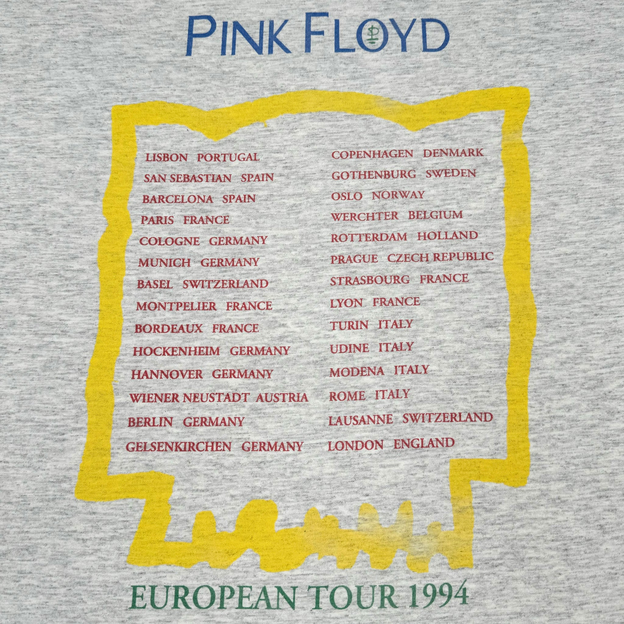 PINK FLOYD | ‘Division Bell European Tour’ | 1994 | L/XL