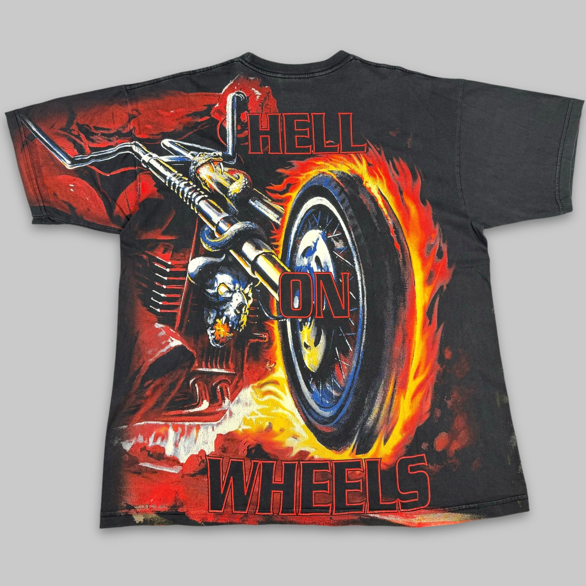 MANOWAR | ‘Hell on Wheels AOP’ | 1997 | XL