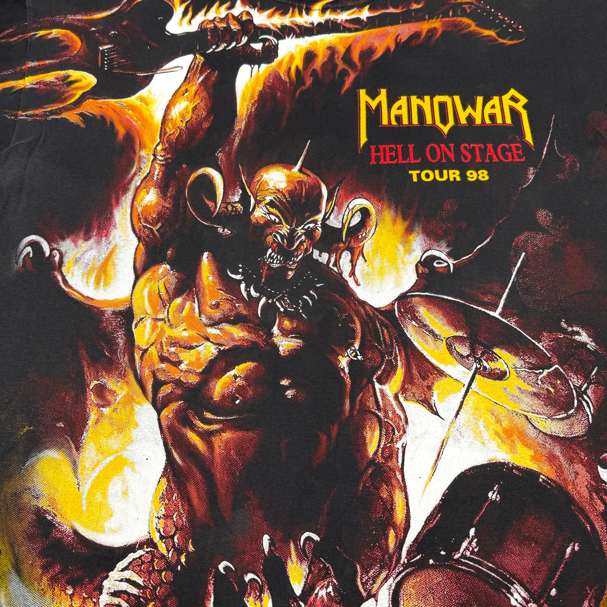 MANOWAR | ‘Hell on Stage AOP’ | 1998 | XL