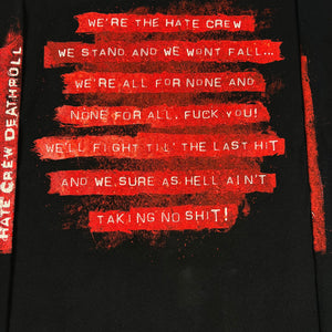 CHILDREN OF BODOM | ‘Hate Crew Deathroll LS ‘ | 2003 | L/XL
