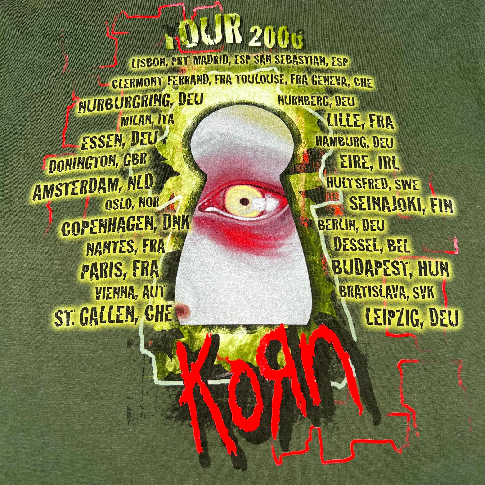 KORN | ‘Euro Tour’ | 2006 | L