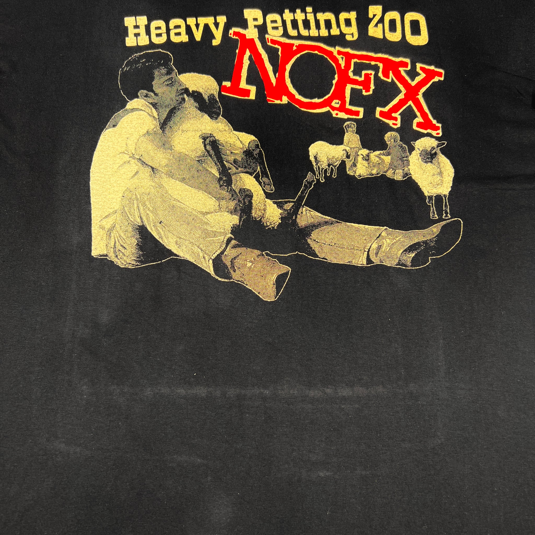 NOFX | 'Heavy Petting Zoo' | 90s | XL – Unusual Vibez Vintage
