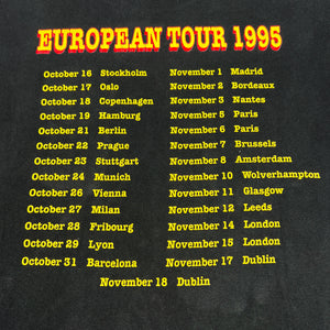 FOO FIGHTERS | ‘European Tour’ | 1995 | XL