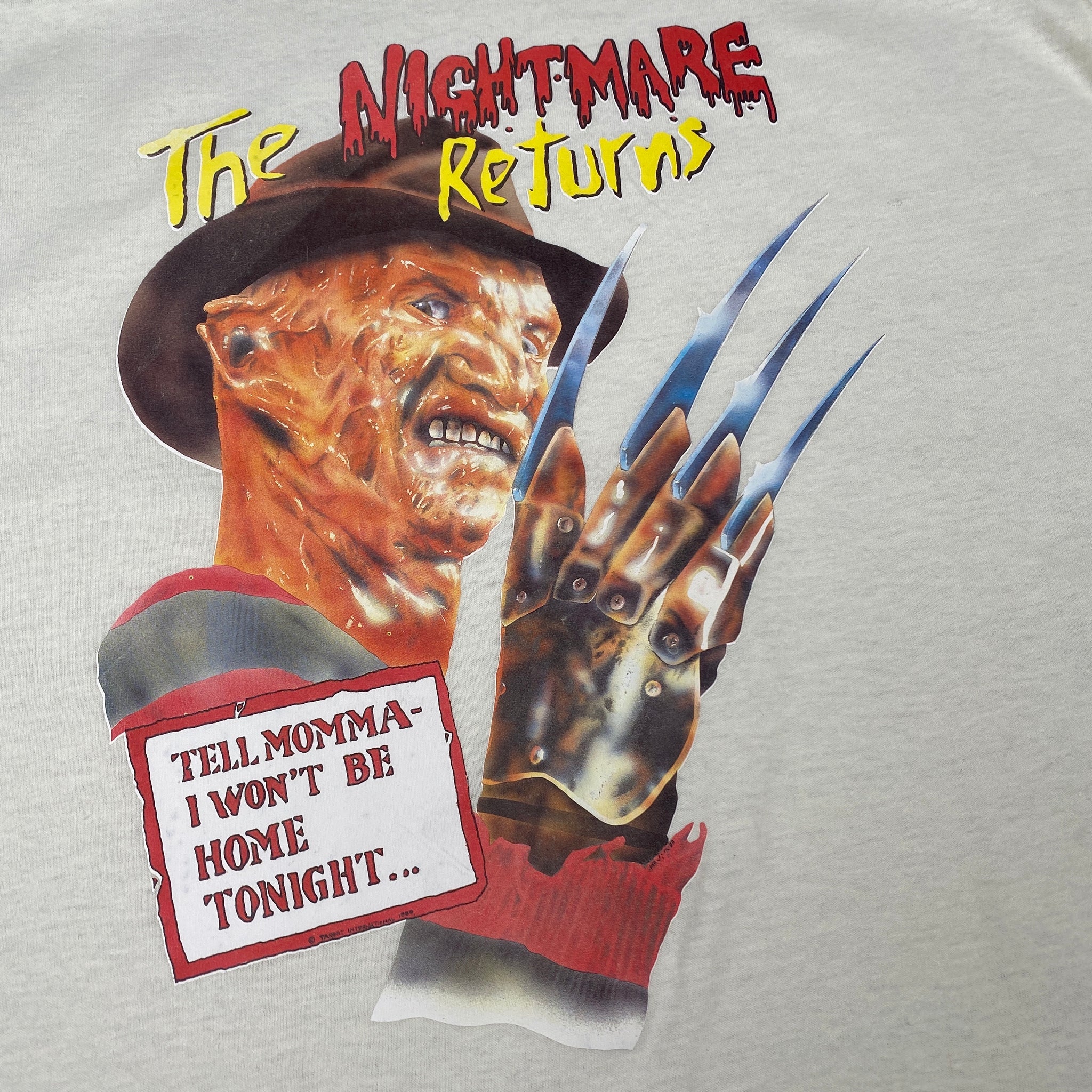 FREDDY KRUEGER | ‘The Nightmare Returns’ | 1989 | L