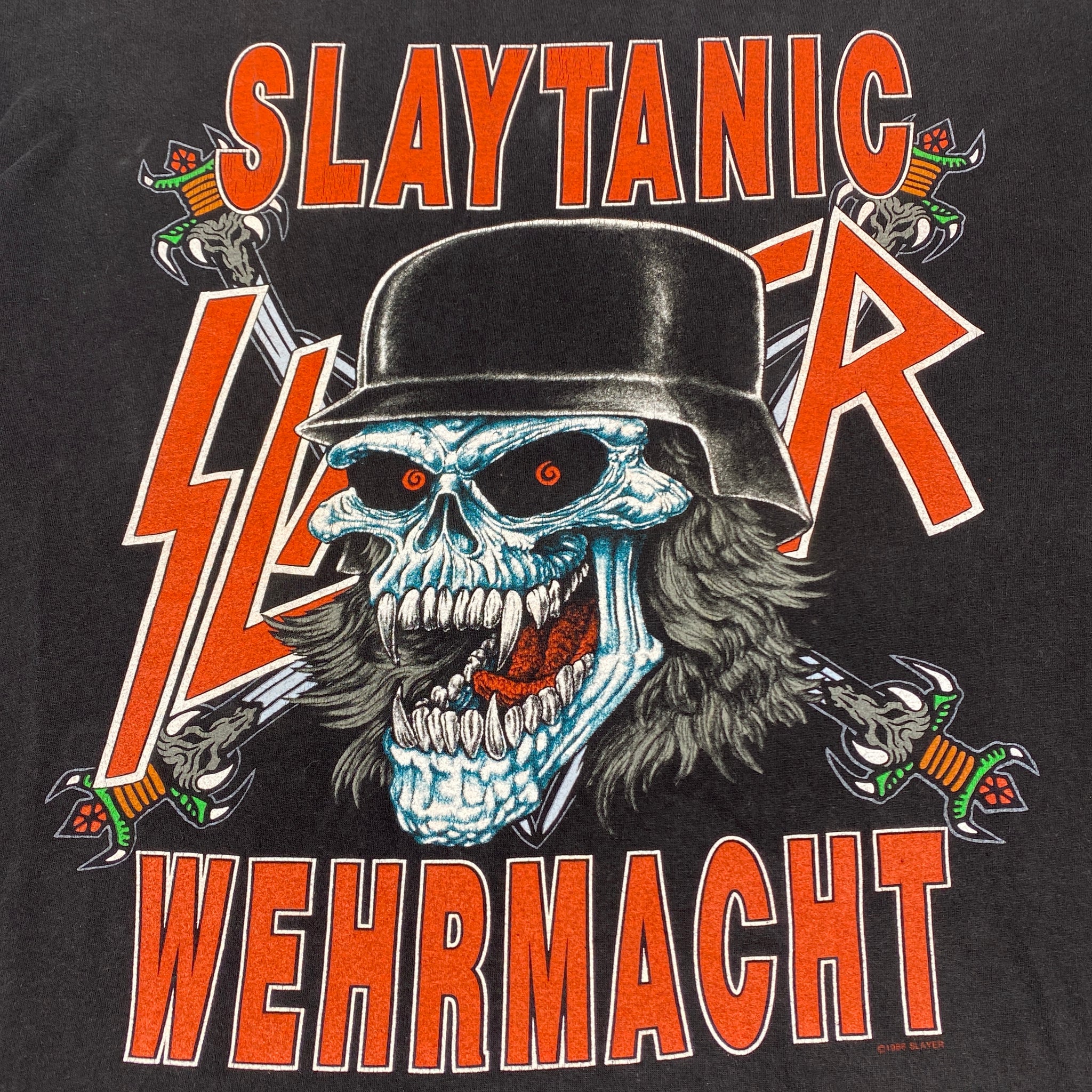 Slayer - Écusson Wehrmacht Officiel à Coudre - 30x36 Cm